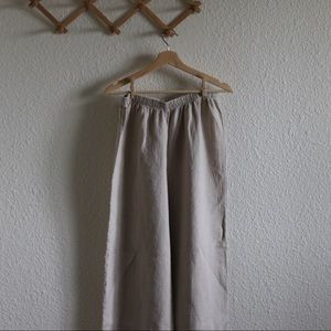 Eileen Fisher 100% linen pants
